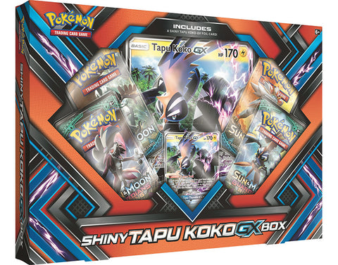 Pokemon Shiny Tapu Koko GX Box