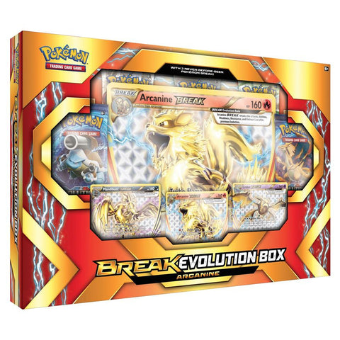 Pokemon TCG: Break Evolution Box Featuring Arcanine