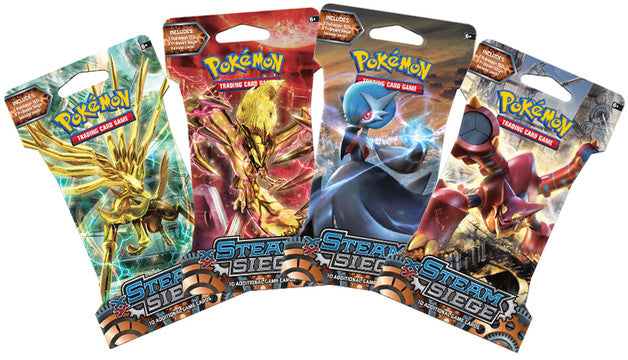 Pokemon TCG Steam Siege Booster Pack – The Games Corner
