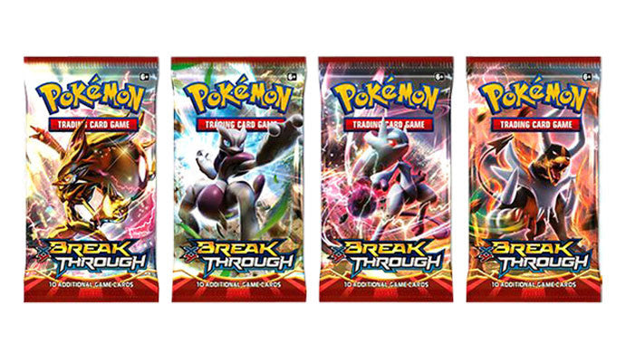 Pokemon TCG XY BREAKthrough Booster Pack – The Games Corner