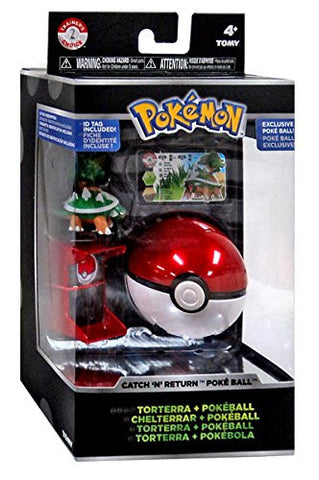Pokemon Trainer's Choice Catch n Return Pokeball Torterra & Poke Ball Figure Set