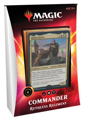 MTG Commander 2020 Ruthless Regiment (Estimated Release Date 15/05/2020)