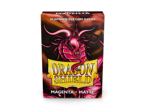 Sleeves - Dragon Shield Japanese- Box 60 - Magenta MATTE