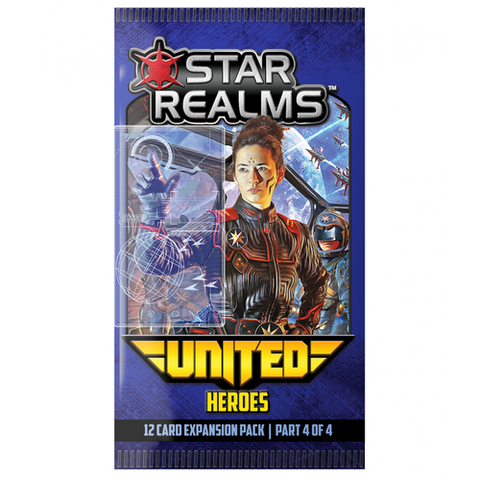 Paquete de expansión de Star Realms United Heroes
