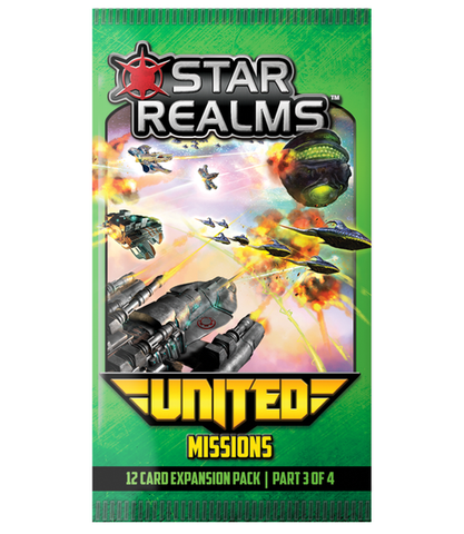 Paquete de expansión Misiones unidas de Star Realms