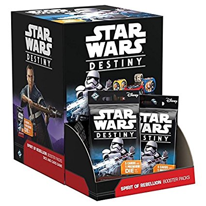 Star Wars Destiny Spirit of Rebellion Booster DISPLAY (Release date 04/05/2017)