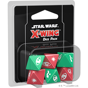 Star Wars X Wing 2nd Edition Dice Pack (Release date 13/09/2018)