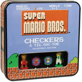 Super Mario Bros Checkers & Tic-Tac-Toe Collector's Edition 