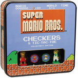 Super Mario Bros Checkers & Tic-Tac-Toe Collector's Edition