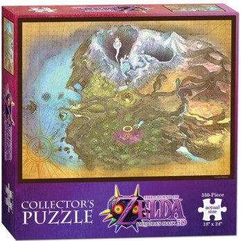 The Legend Of Zelda Majoras Mask Termina Map Collectors Puzzle 550-Piece