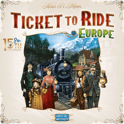 Edición del 15.º aniversario de Ticket to Ride Europe