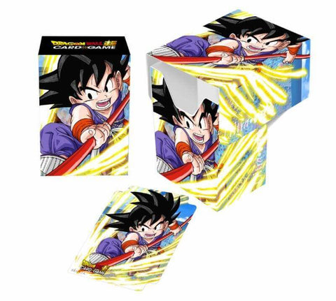 ULTRA PRO Dragon Ball - Full View Deck Box- Explosive Spirit Son Goku