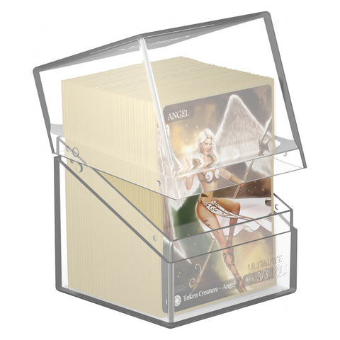 Ultimate Guard Boulder Deck Case 100+ Standard Size Clear Deck Box
