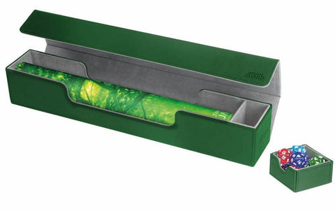 Funda protectora Flip´n´Tray de Ultimate Guard XenoSkin verde