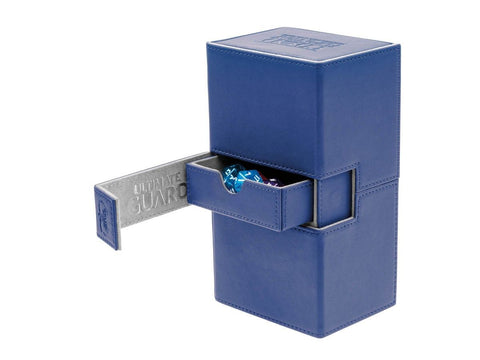 Ultimate Guard Twin Flip´n´Tray Deck Case 160+ Standard Size XenoSkin Blue