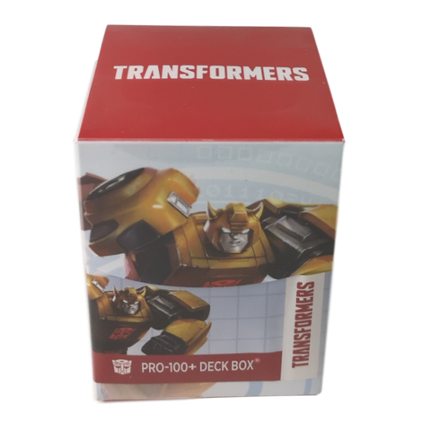Caja Ultra Pro Transformers Bumblebee PRO 100+ Deck para Hasbro