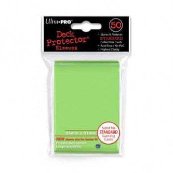Ultra Pro Lime Green Standard Deck Protector 50ct