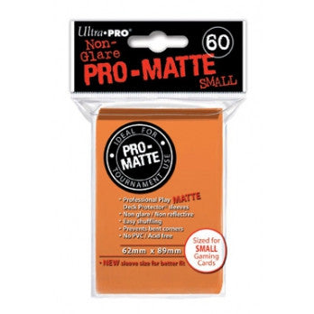 Ultra Pro Small Pro-Matte Deck Protector Orange 60ct