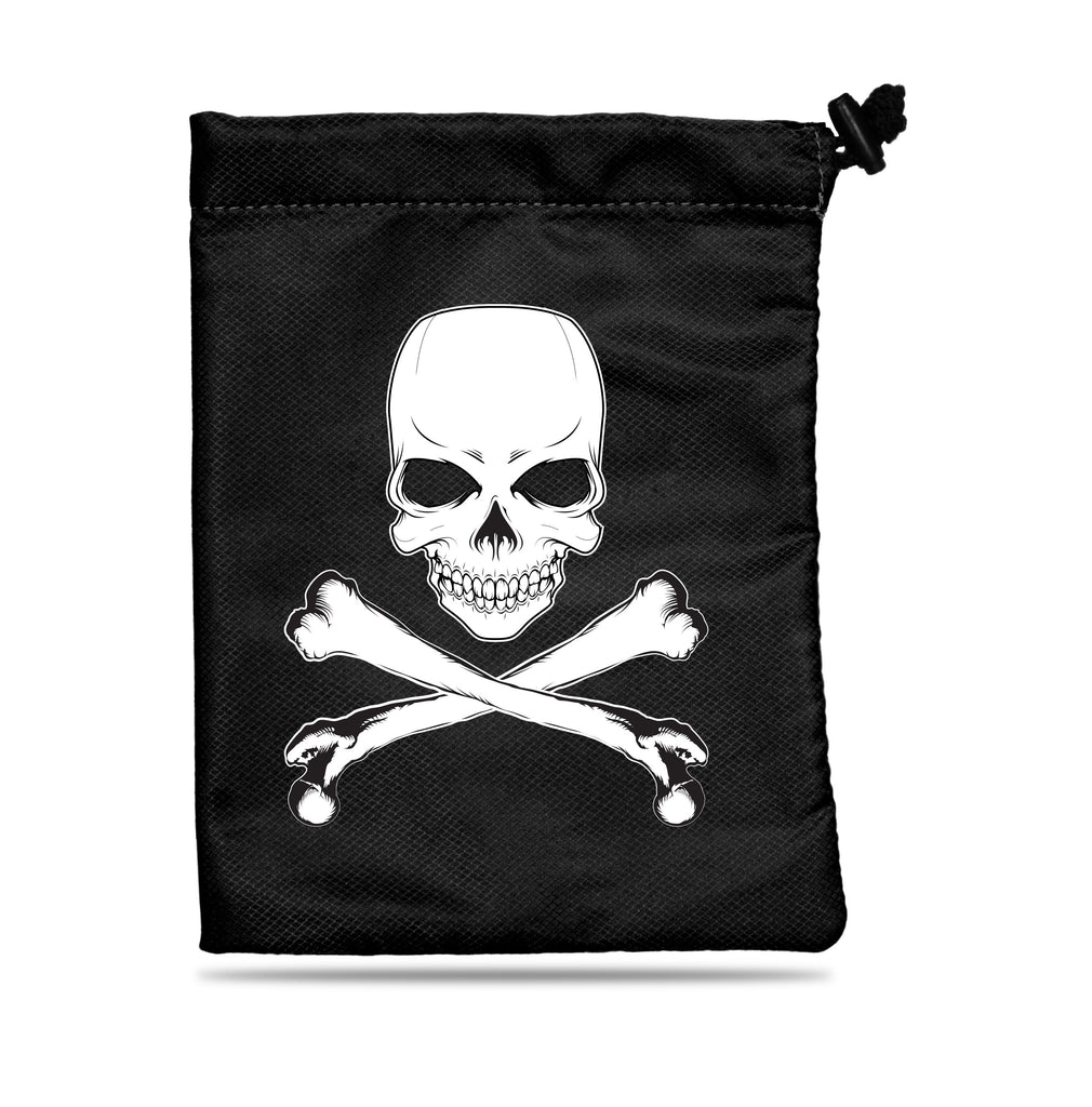 Ultra Pro Treasure Nest Suede Collezione Jet | Custodia Morbida Per Dadi E Accessori D&D