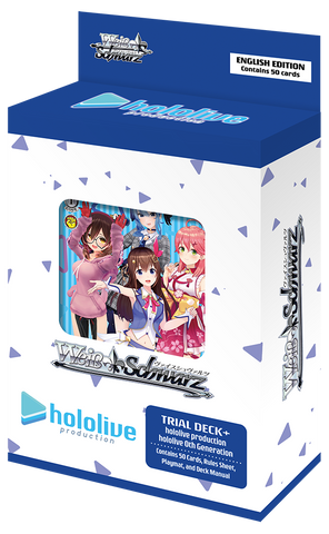 Weiss Schwarz English Hololive Production: Hololive 0th Generation Trial Deck+ (Fecha de lanzamiento: 29 de abril de 2022)