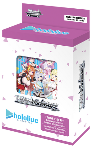 Weiss Schwarz English Hololive Production: Hololive 4th Generation Trial Deck+ (Release Date 29 April 2022)