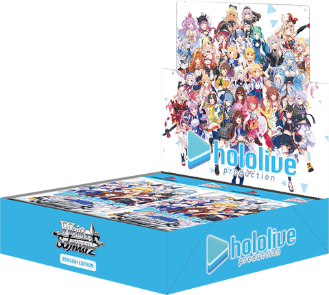 Caja de refuerzo en inglés de Weiss Schwarz Hololive Production (fecha de lanzamiento: 13 de mayo de 2022)