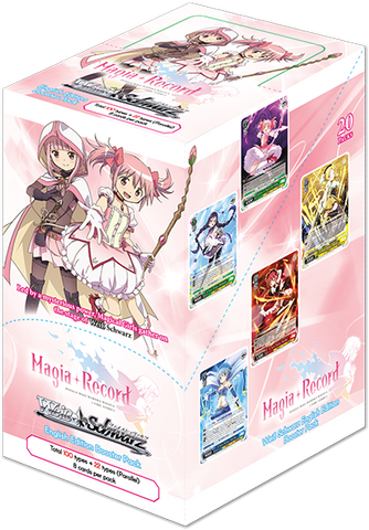 Weiss Schwarz Magia Record: Puella Magi Madoka Magica Side Story Booster Box (Release date 26/02/2021)