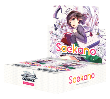 Weiss Schwarz Saekano: How to Raise a Boring Girlfriend English Booster Box (Release date 28 Oct 2022)