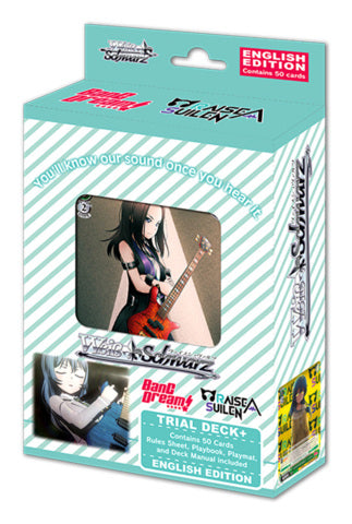 Weiss Schwarz Trial Deck BanG Dream! RAISE A SUILEN -English (3/7/2020)