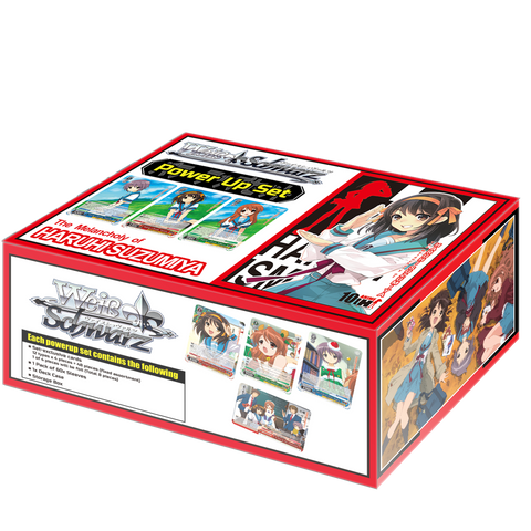 Weiss Schwarz The Melancholy Of Haruhi Suzumiya English Power Up Set (Release Date 10 March 2023)