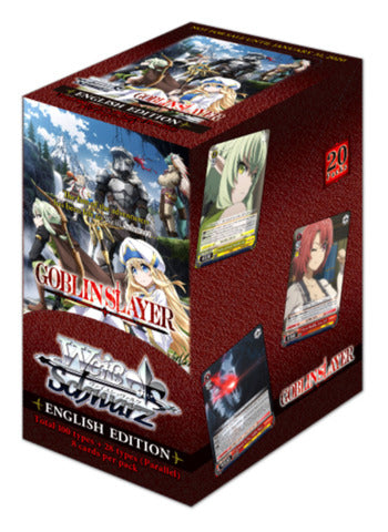 Weiss Schwarz Booster Box-Goblin Slayer-English (Release Date 31/01/2020)