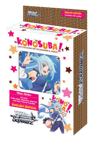 Weiss Schwarz KONOSUBA -GOD'S BLESSING ON THIS WONDERFUL WORLD! TRIAL DECK+ - ENGLISH (Release date 25/08/22017)