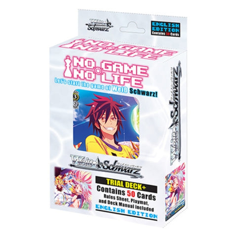 Weiss Schwarz No Game, No Life Trial Deck-English (Release Date 19/04/2019)