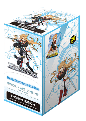 Weiss Schwarz Sword Art Online The Movie – Ordinal Scale Booster Box-English (Release Date 22/12/2017)