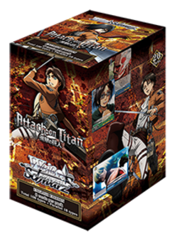 Weiss Schwarz WSE-BT Attack on Titan Booster Box - English
