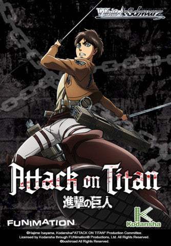 Weiss Schwarz WSE-BT Attack on Titan Booster Pack - English