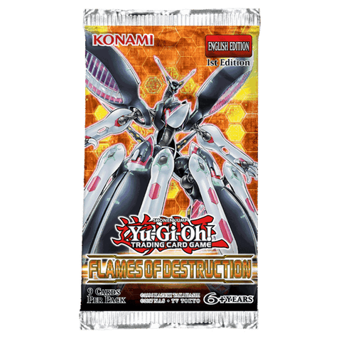 Yu-Gi-Oh! Flames of Destruction Booster Pack (Release date 03/05/2018)