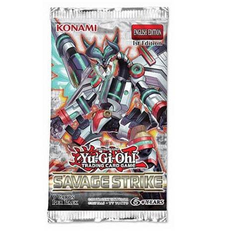 Yu-Gi-Oh! Savage Strike Booster Pack (Release Date 31/01/2019)