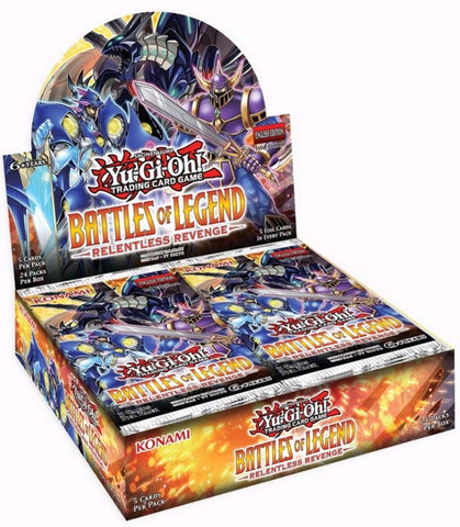 Yu-Gi-Oh! Battles of Legend: Relentless Revenge Booster Box (Release date 28/06/2018)