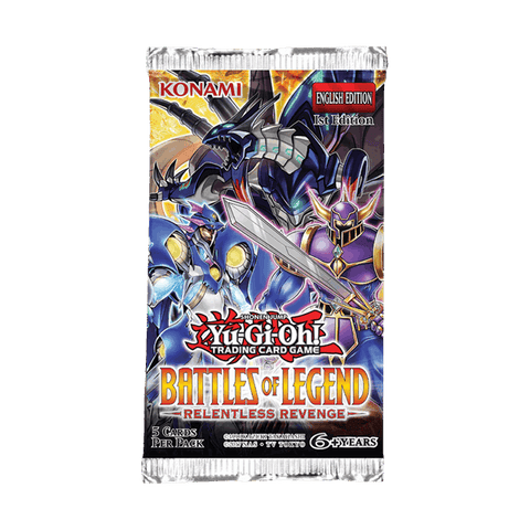 Yu-Gi-Oh! Battles of Legend: Relentless Revenge Booster Pack (Release date 28/06/2018)