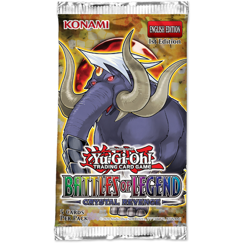 Paquete de refuerzo Crystal Revenge de Yu-Gi-Oh! Battles of Legend (fecha de lanzamiento: 16 de noviembre de 2022)