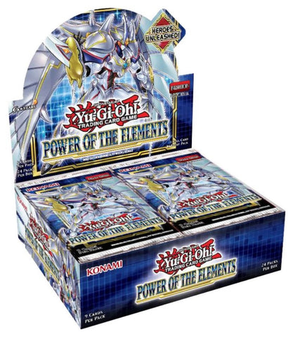 Caja de sobres de Yu-Gi-Oh! Power of the Elements (fecha de lanzamiento: 08/04/2022)