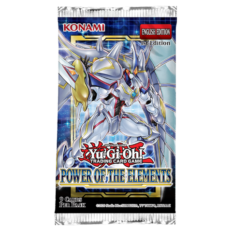 Paquete de refuerzo de Yu-Gi-Oh! Power of the Elements (fecha de lanzamiento: 08/04/2022)