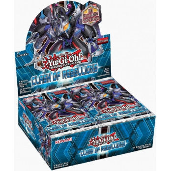 Yu-Gi-Oh! TCG Clash Of Rebellions Booster Box Display