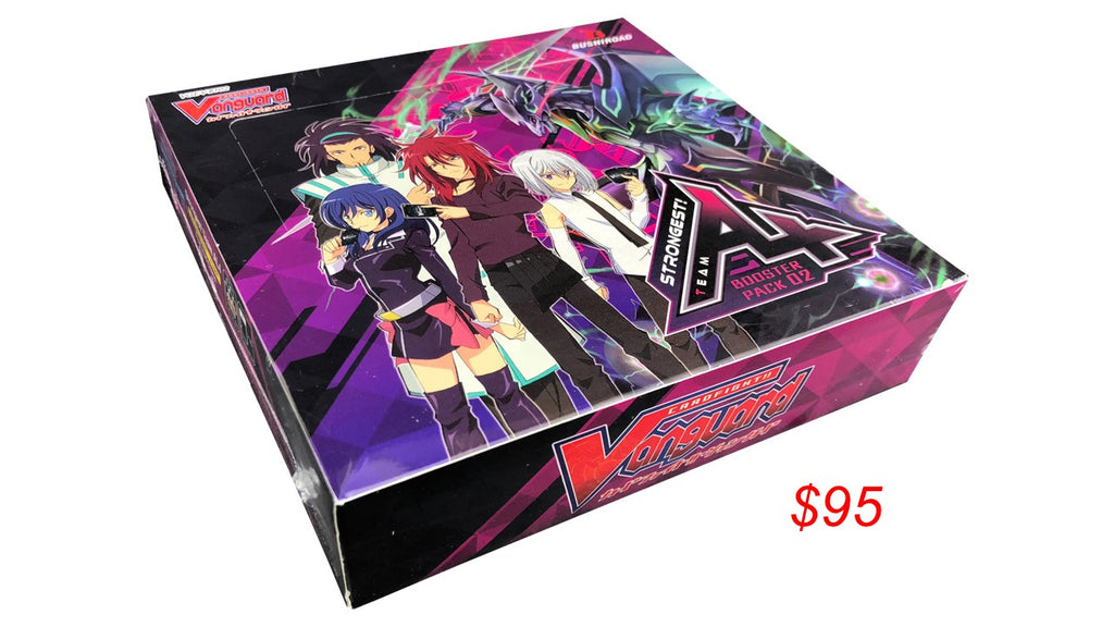CARDFIGHT VANGUARD V-BOOSTER BOX VOL. 2 (VGE-V-BT02) STRONGEST! TEAM AL4-ENGLISH (RELEASE DATE 19/10/2018)