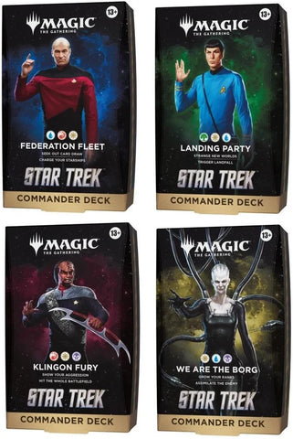 MTG Star Trek Commander Decks-Set of 4 (WPN Early Access 06 Nov 2026)