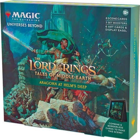 MTG The Lord of the Rings: Tales of Middle-earth™ Scene Box-Aragorn at Helm's Deep (Release Date 3 Nov 2023)