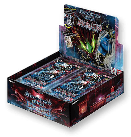 Battle Spirits Saga Card Game BSS04 Savior of Chaos Booster Box (Release Date 01 Mar 2024)