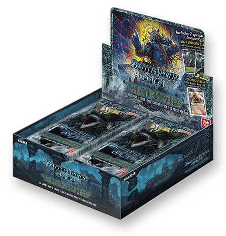 Battle Spirits Saga Card Game Set 03 (BSS03) Aquatic Invaders Booster Box (Release Date 27 Oct 2023)