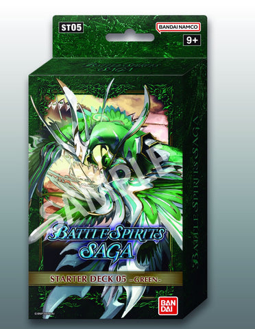 Battle Spirits Saga Card Game Starter Deck ST05 Verdant Wings (Release Date 28 July 2023)